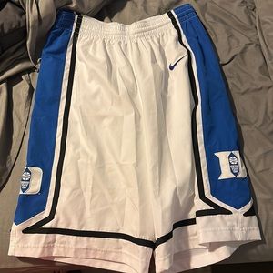 Duke Blue Devils Mens Authentic Basketball Shorts